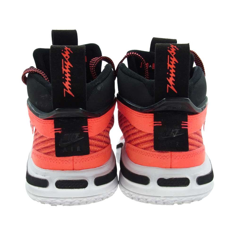 NIKE AIR JORDAN ナイキ ジョーダン DA9054-660 AIR JORDAN XXXVI  エア ジョーダン 36 インフラレッド23 ハイ カット スニーカー ブラック/ホワイト/インフラレッド23 22.5cm【中古】