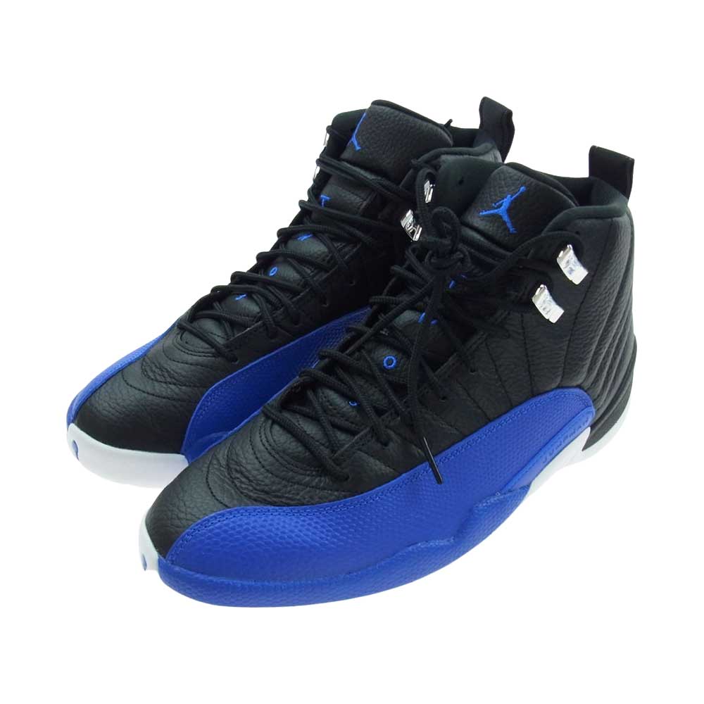 NIKE AIR JORDAN ナイキ ジョーダン AO6068-004 WMNS Air Jordan 12 Hyper Royal ウィメンズ エアジョーダン 12 ハイパーロイヤル ハイカット スニーカー ブラック系 ブルー系 28.5cm【新古品】【未使用】【中古】