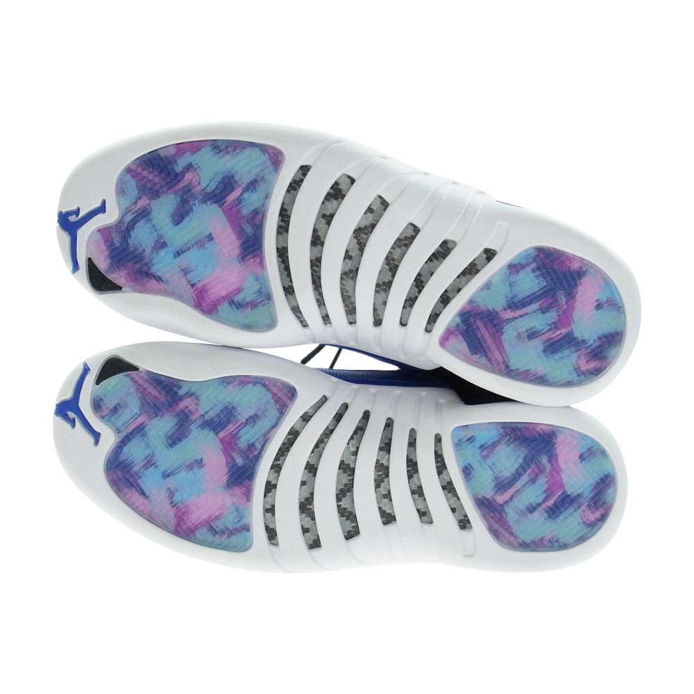 NIKE AIR JORDAN ナイキ ジョーダン AO6068-004 WMNS Air Jordan 12 Hyper Royal ウィメンズ エアジョーダン 12 ハイパーロイヤル ハイカット スニーカー ブラック系 ブルー系 28.5cm【新古品】【未使用】【中古】