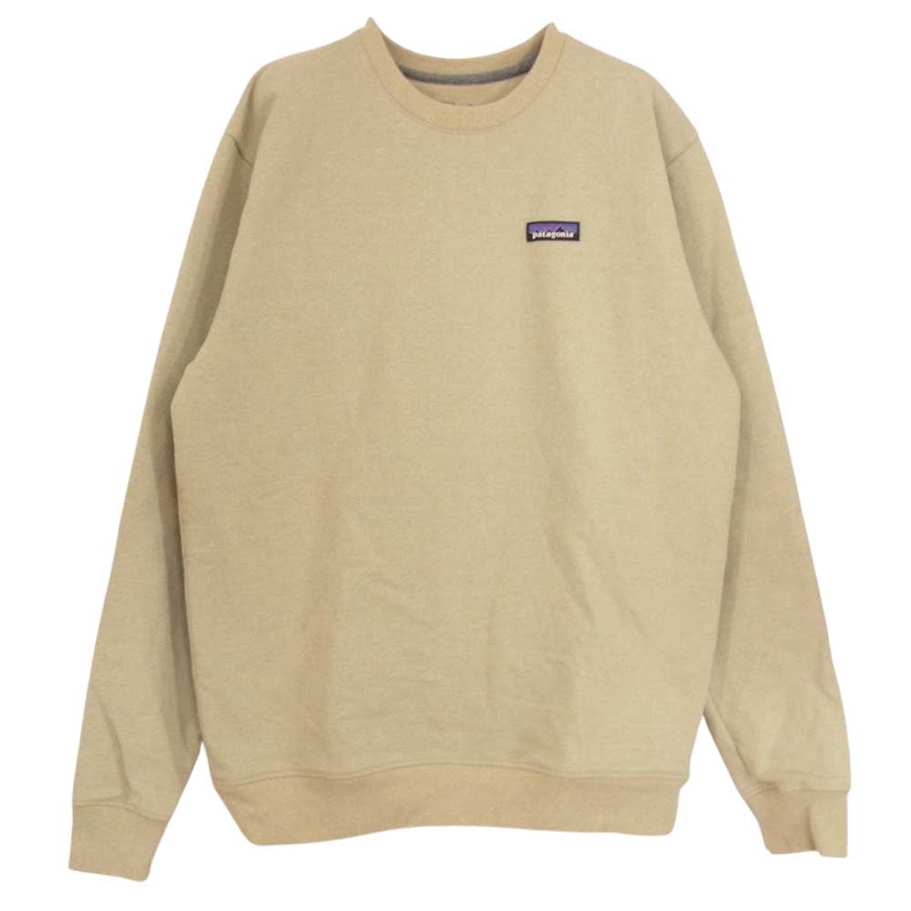 patagonia パタゴニア 39543 ラベル アップライザル クルー スウェット ライトブラウン系 M【中古】