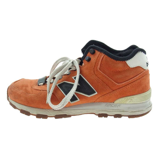 NEW BALANCE ニューバランス H574JOR ハイカット スニーカー オレンジ系 26.5cm【中古】