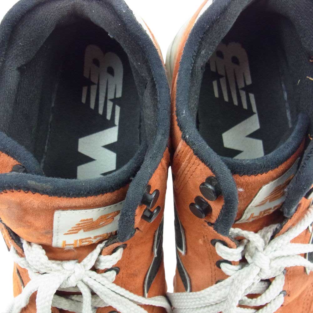 NEW BALANCE ニューバランス H574JOR ハイカット スニーカー オレンジ系 26.5cm【中古】