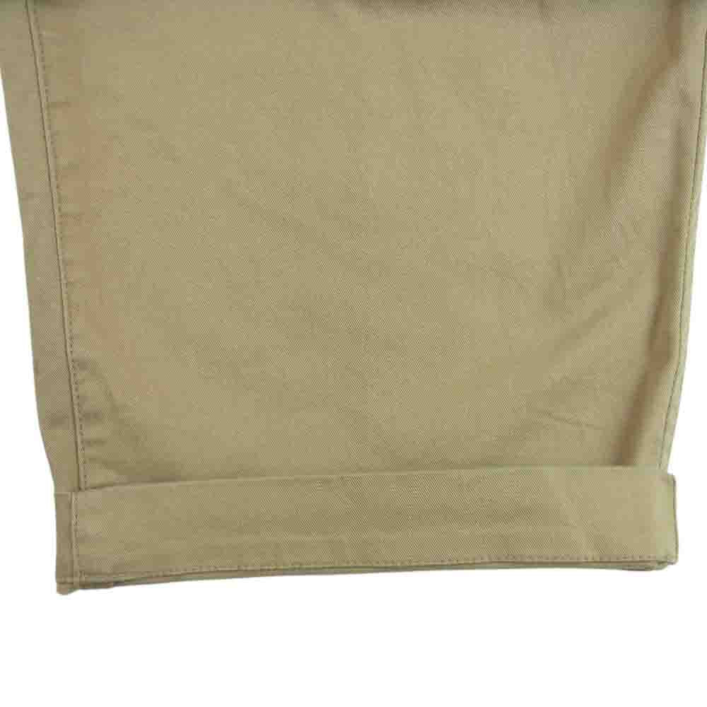 COMME des GARCONS HOMME コムデギャルソンオム AD2019 HD-P027 綿高密度 チノ ストレッチ パンツ ベージュ系 M【中古】