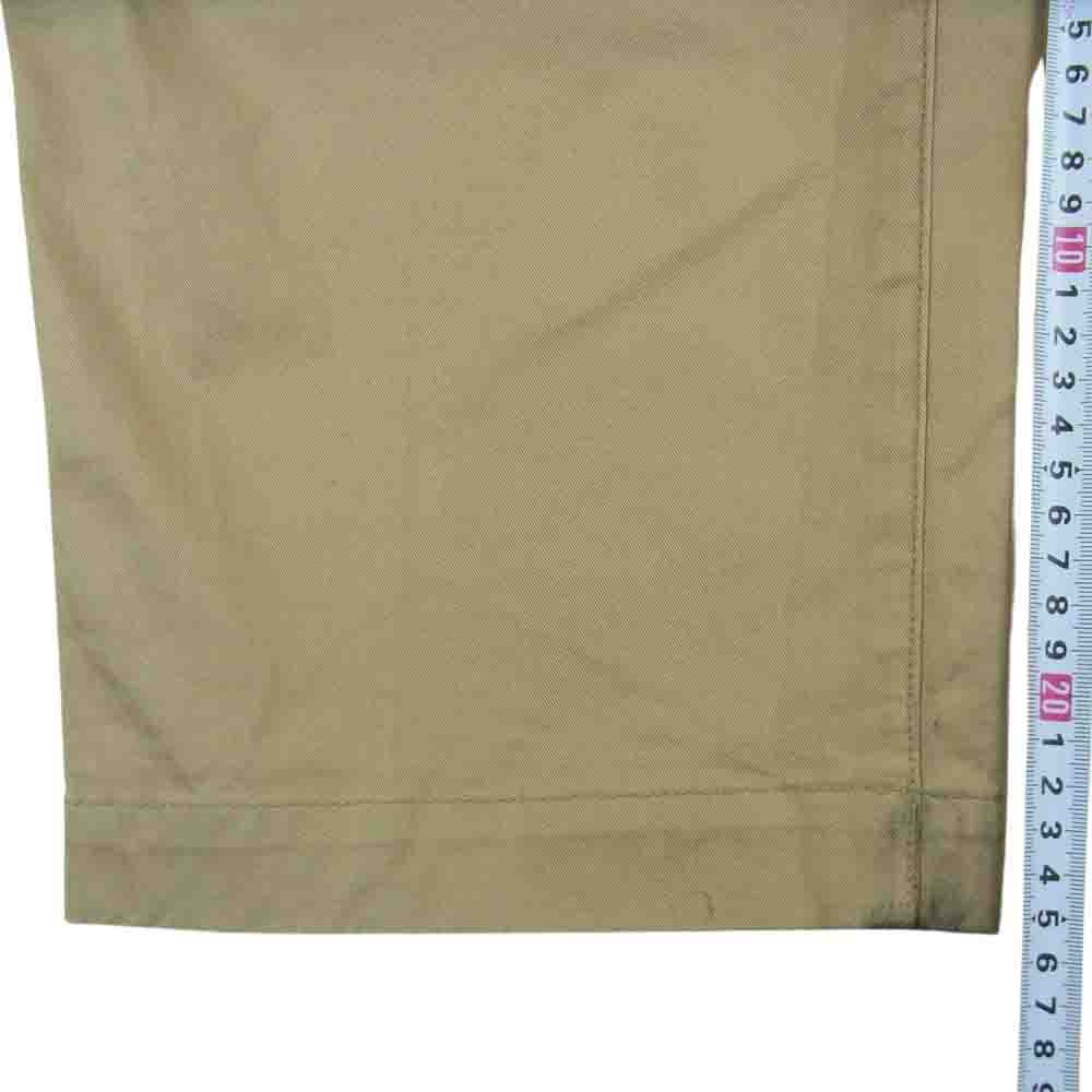 COMME des GARCONS HOMME コムデギャルソンオム AD2019 HD-P027 綿高密度 チノ ストレッチ パンツ ベージュ系 M【中古】