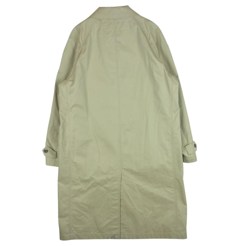 COMME des GARCONS HOMME コムデギャルソンオム 19SS HC-C009 Cotton Gabarrdine Coat コットンギャバジン ステンカラー コート ベージュ系 S【中古】