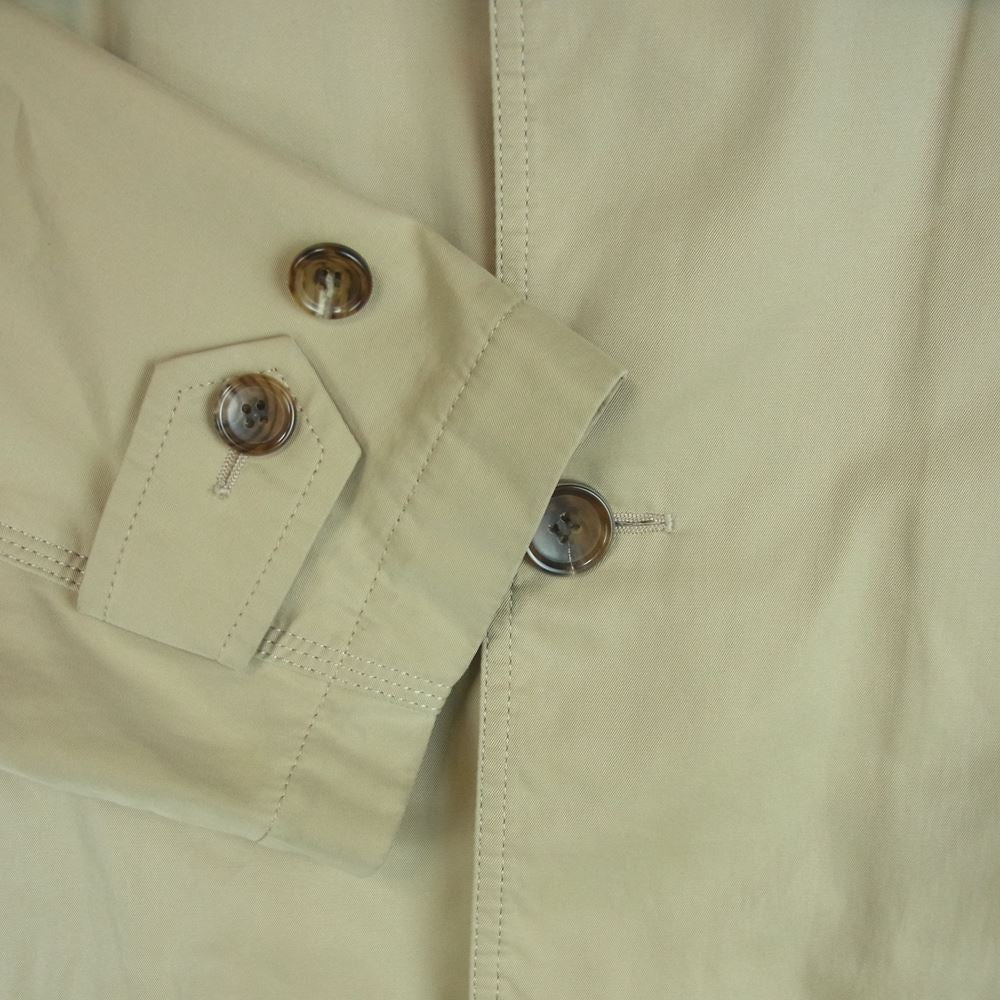 COMME des GARCONS HOMME コムデギャルソンオム 19SS HC-C009 Cotton Gabarrdine Coat コットンギャバジン ステンカラー コート ベージュ系 S【中古】