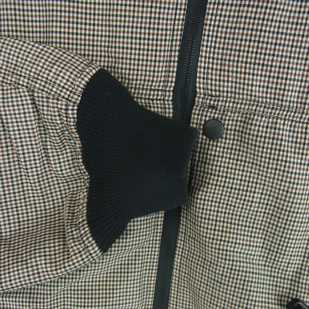 JUNYA WATANABE COMME des GARCONS MAN ジュンヤワタナベコムデギャルソンマン 22SS WI-J101 Karrimor カリマー ラミー ナイロン先染チェック リュック ドッキング リバーシブル ブルゾン ジャケット ブラウン系 ブラック系 L【中古】