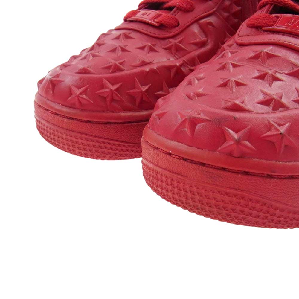 NIKE ナイキ AIR FORCE 1 LV8 VT INDEPENDENCE DAY エアフォース 独立記念日 ジムレッド ローカット スニーカー レッド系 24.0cm【中古】