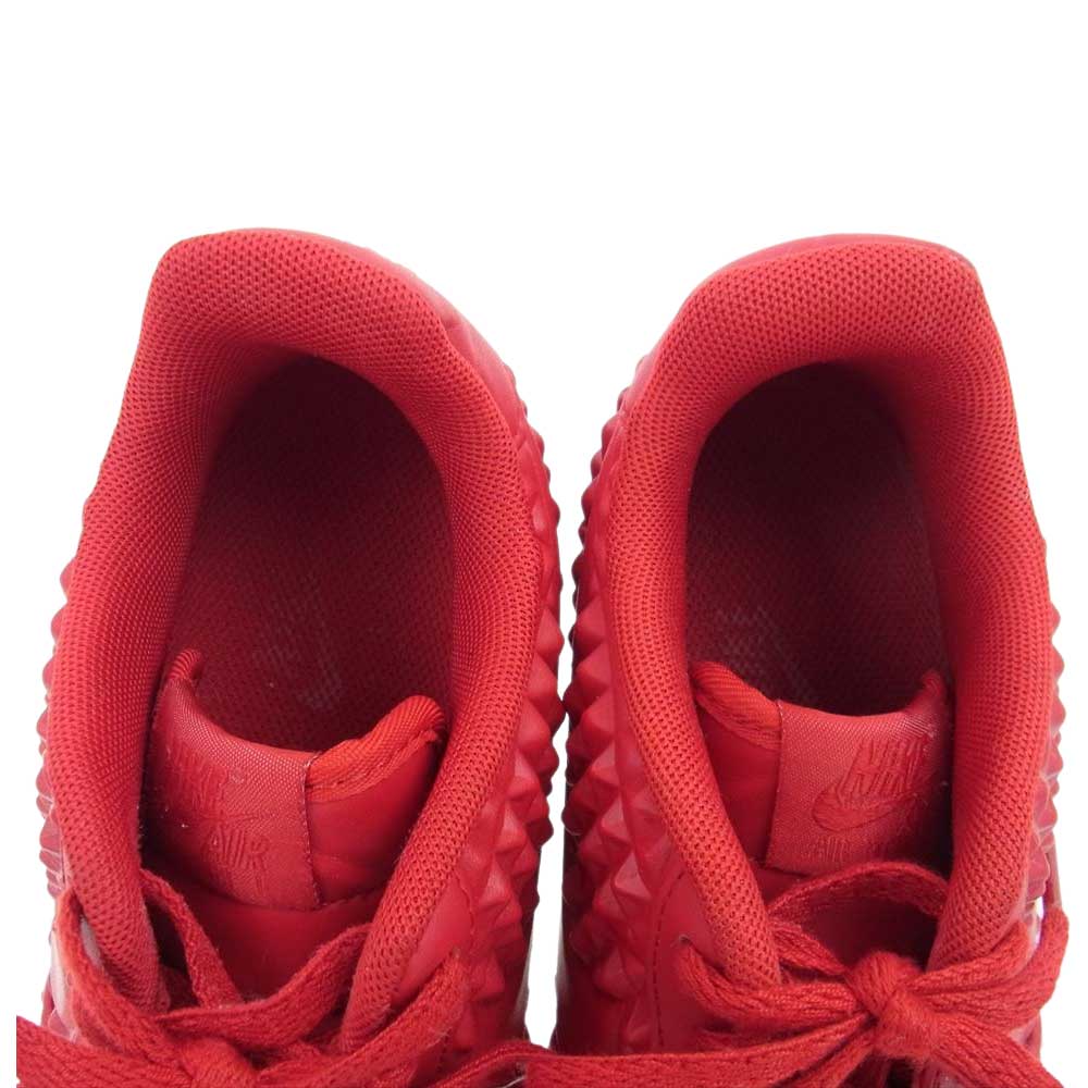NIKE ナイキ AIR FORCE 1 LV8 VT INDEPENDENCE DAY エアフォース 独立記念日 ジムレッド ローカット スニーカー レッド系 24.0cm【中古】