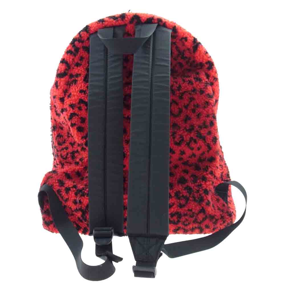 Supreme シュプリーム 17AW Leopard Fleece Backpack レオパード