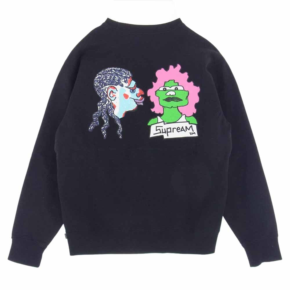 Supreme シュプリーム 17AW Gonz Heads Crewneck ゴンズヘッド クルーネック スウェット シャツ マルチカラー系 M【中古】