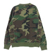 Supreme シュプリーム 15AW  Box Logo Crewneck ボックスロゴ クルーネック スウェット トレーナー カモフラ 迷彩 カーキ系 M【中古】