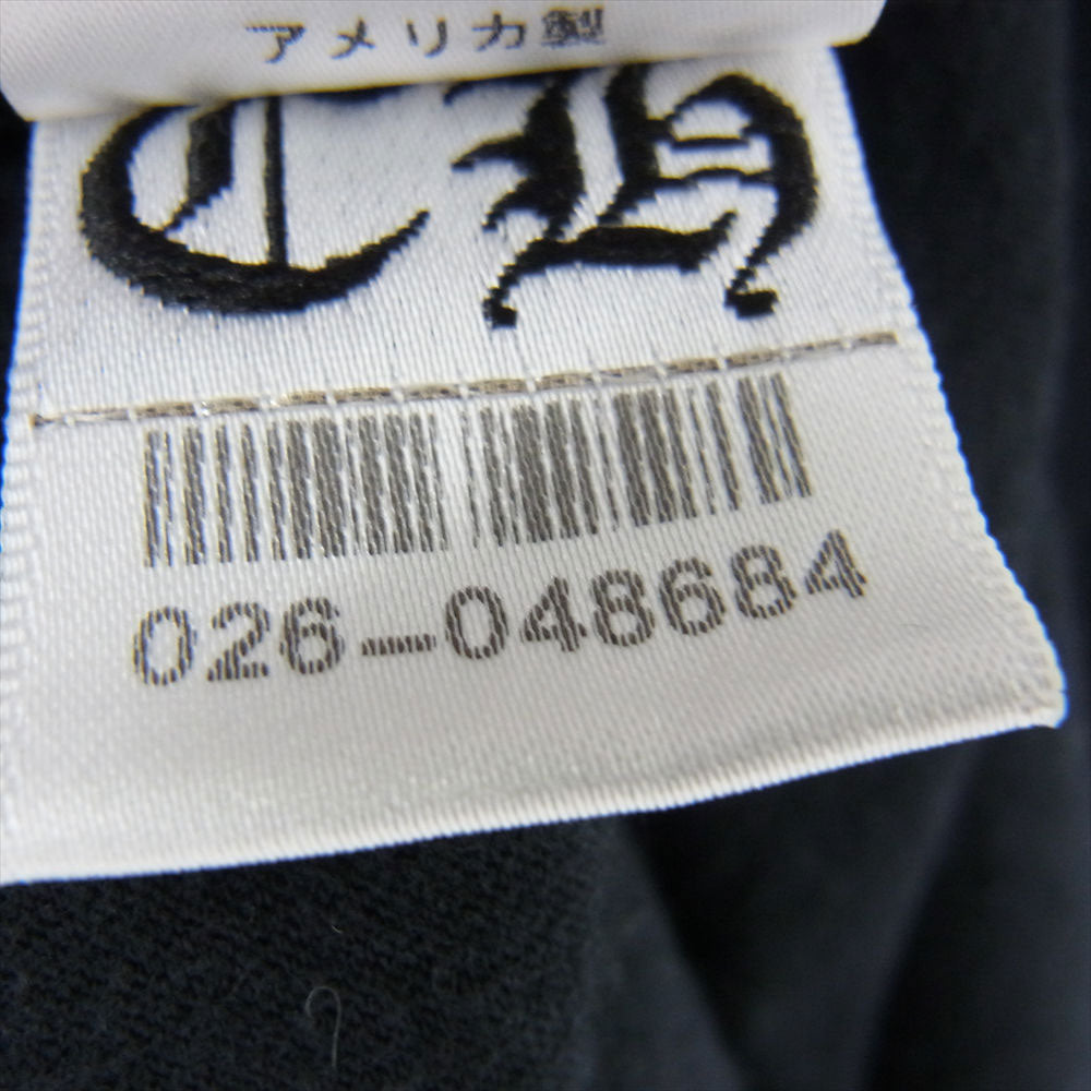 CHROME HEARTS クロムハーツ（原本無） セメタリークロス ポケット Ｔシャツ ブラック系 L【中古】