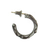 CHROME HEARTS クロムハーツ（原本無） HOOP SCROOL 1 スクロール フープ ピアス シルバー系【中古】