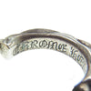 CHROME HEARTS クロムハーツ（原本無） HOOP SCROOL 1 スクロール フープ ピアス シルバー系【中古】