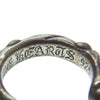 CHROME HEARTS クロムハーツ（原本無） HOOP SCROOL 1 スクロール フープ ピアス シルバー系【中古】