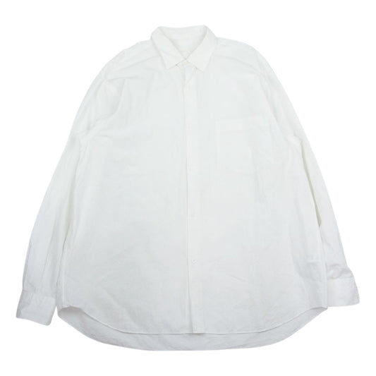COMOLI コモリ 22SS V01-02001 コモリシャツ ホワイト系 2【中古】