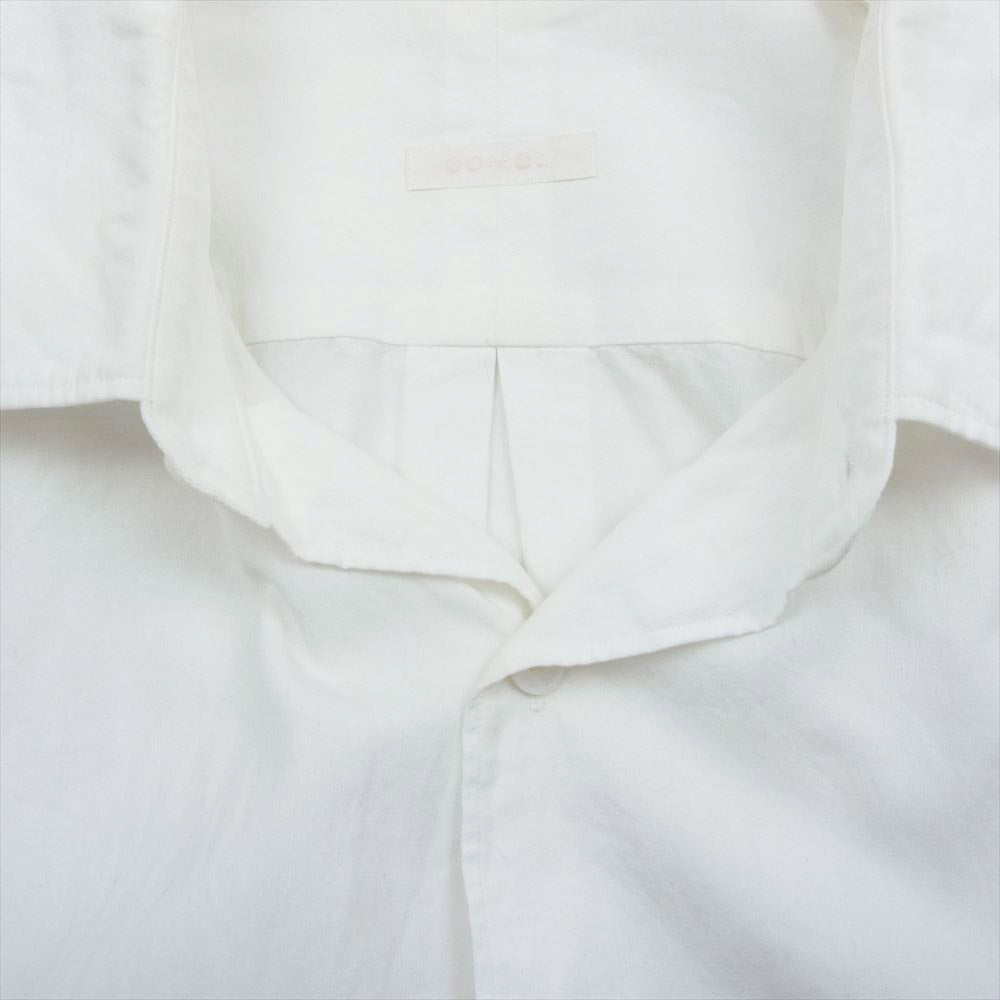 COMOLI コモリ 22SS V01-02001 コモリシャツ ホワイト系 2【中古】