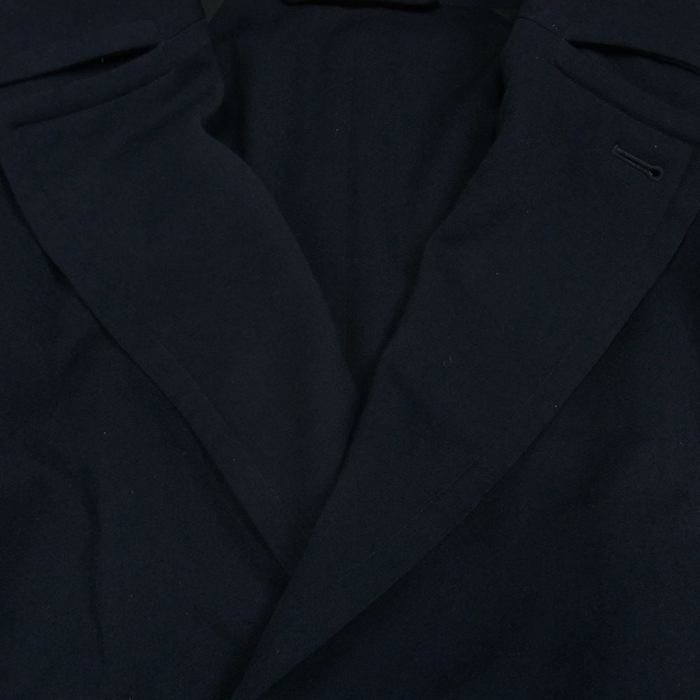COMOLI コモリ 17AW L03-04004 ウール 中綿 タイロッケン コート 日本製 ダークネイビー系 3【中古】