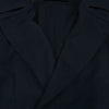 COMOLI コモリ 17AW L03-04004 ウール 中綿 タイロッケン コート 日本製 ダークネイビー系 3【中古】