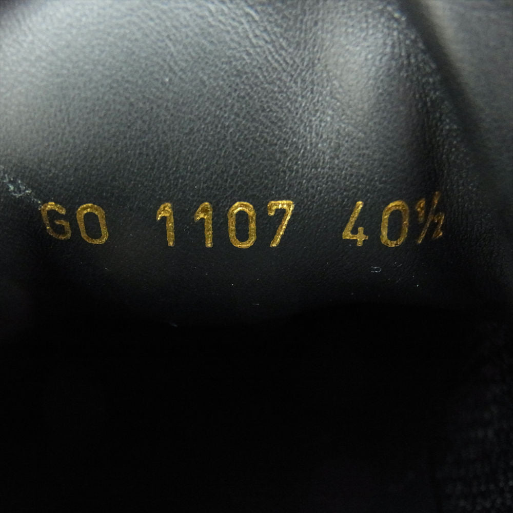 LOUIS VUITTON ルイ・ヴィトン 1A3CVZ モノグラム ランアウェイ コーティング キャンバス  スエード スニーカー ブラック系 ブラウン系 40.5【中古】