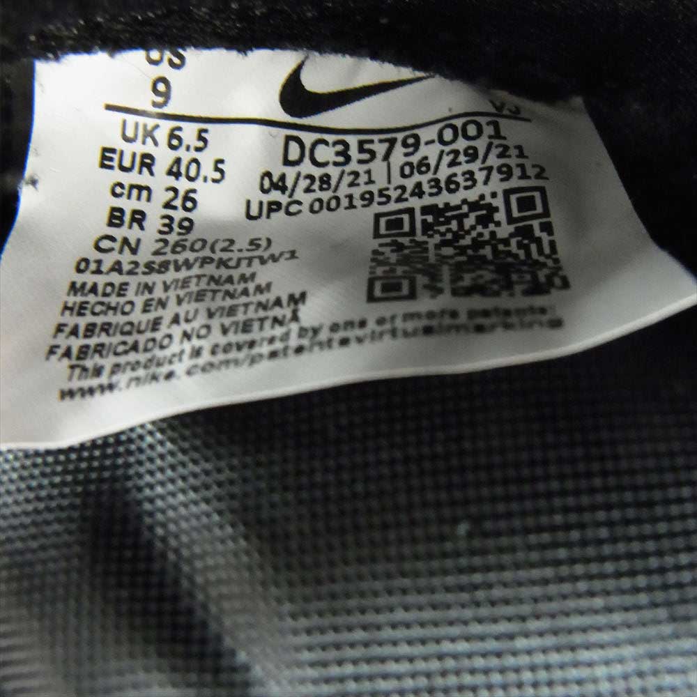 NIKE ナイキ  DC3579-001  W FONTANKA WAFFLE フォンタンカ ワッフル ローカット スニーカー ブラック系 マルチカラー系 26cm【新古品】【未使用】【中古】