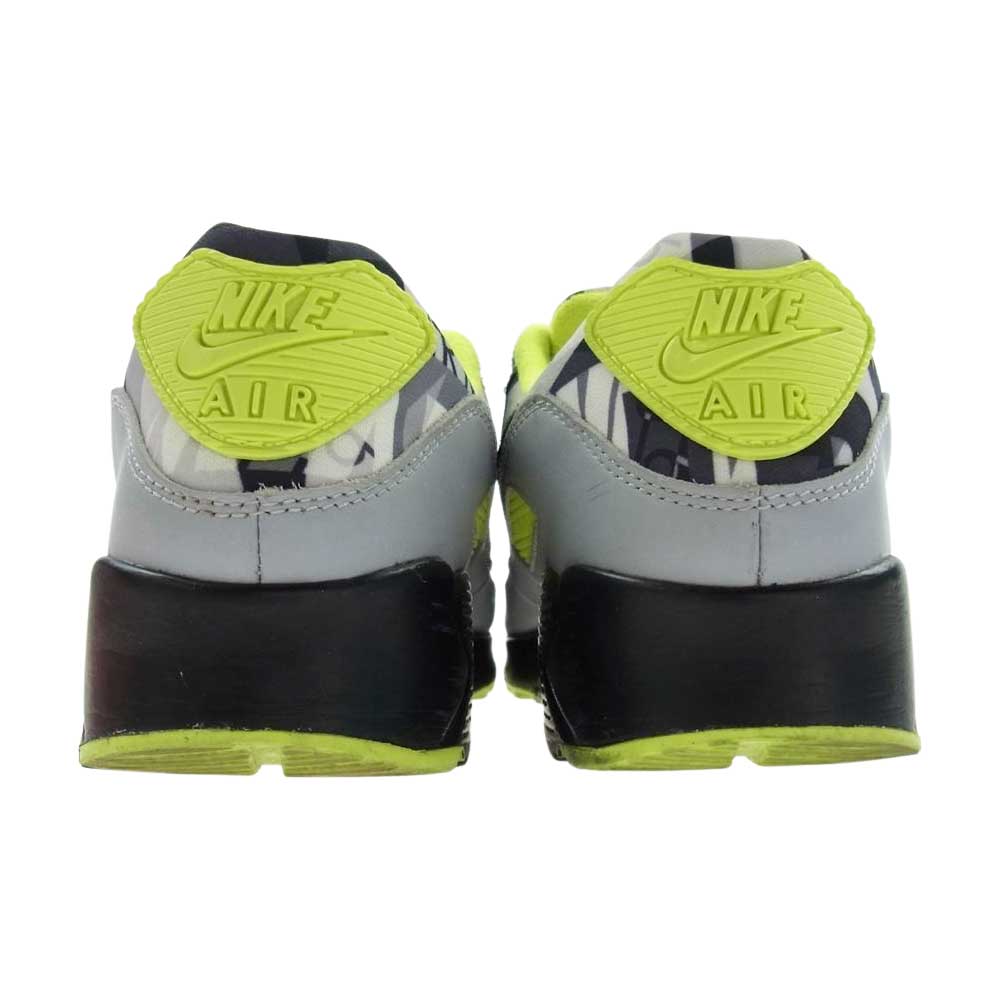 NIKE ナイキ CV5812-991 BY YOU AIR MAX 90 エアマックス90 ローカット スニーカー グレー系 イエロー系 25.5cm【中古】
