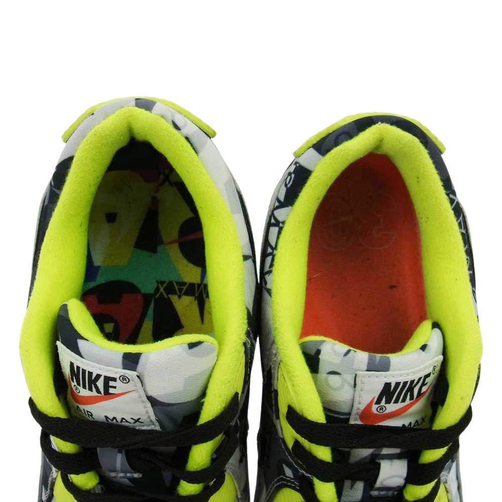 NIKE ナイキ CV5812-991 BY YOU AIR MAX 90 エアマックス90 ローカット スニーカー グレー系 イエロー系 25.5cm【中古】