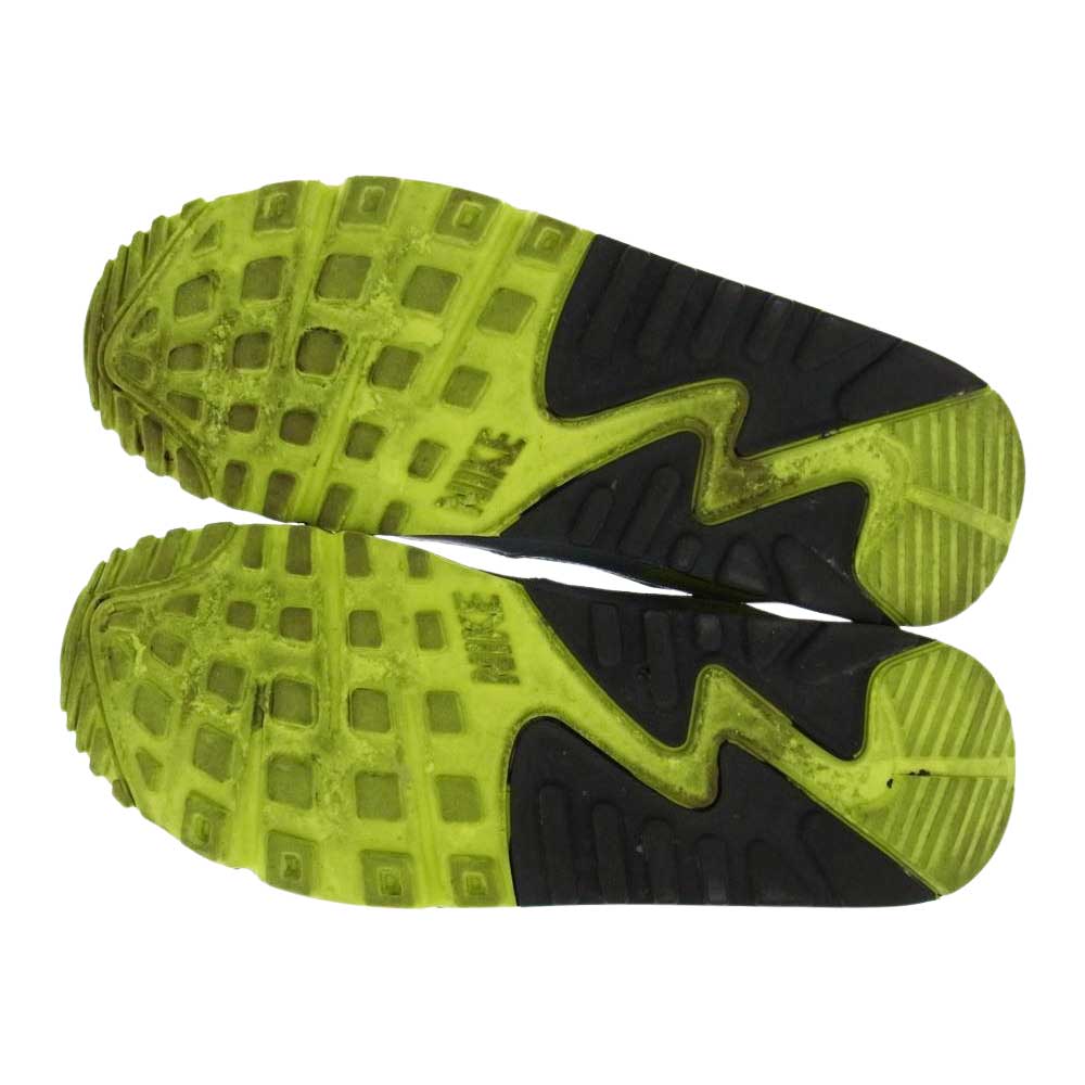 NIKE ナイキ CV5812-991 BY YOU AIR MAX 90 エアマックス90 ローカット スニーカー グレー系 イエロー系 25.5cm【中古】
