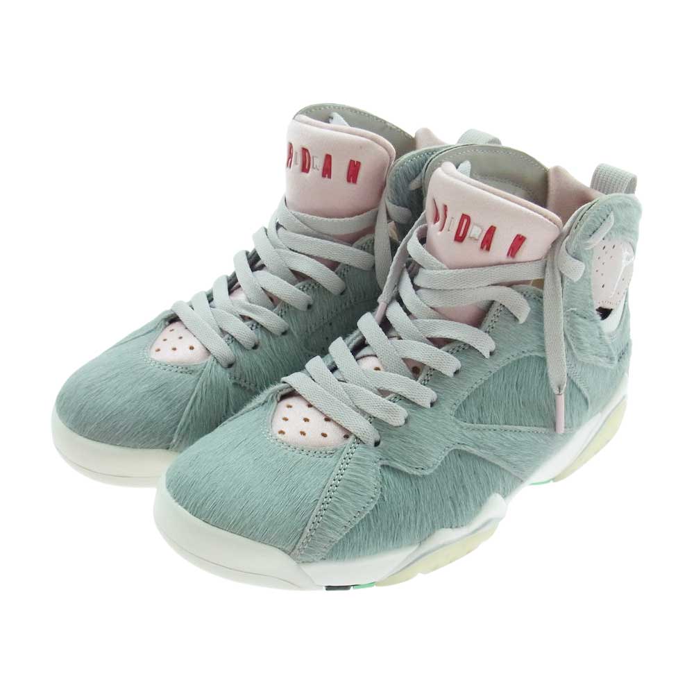 NIKE AIR JORDAN ナイキ ジョーダン  CT8528-002  AIR JORDAN 7 RETRO SE HARE 2.0 エアジョーダン レトロ スペシャル エディション ヘア2.0 ハイカット スニーカー グレー系 ピンク系 25.5cm【美品】【中古】