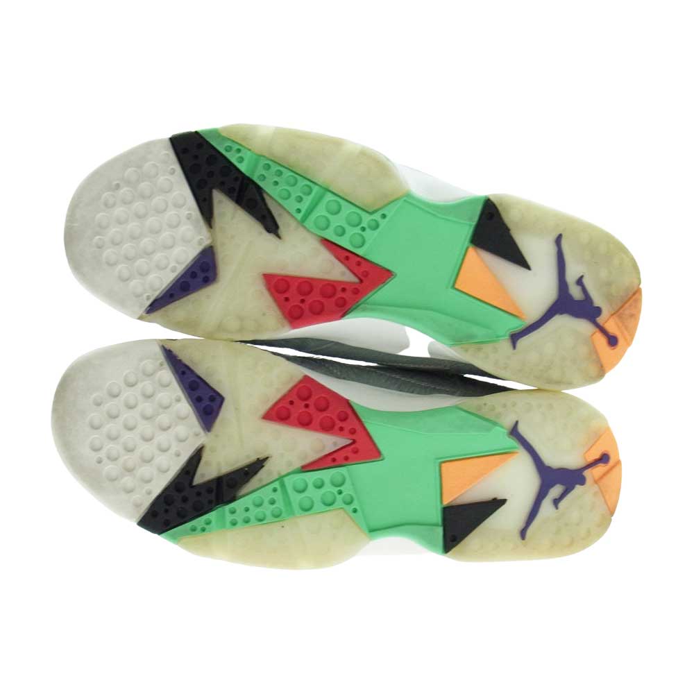 NIKE AIR JORDAN ナイキ ジョーダン  CT8528-002  AIR JORDAN 7 RETRO SE HARE 2.0 エアジョーダン レトロ スペシャル エディション ヘア2.0 ハイカット スニーカー グレー系 ピンク系 25.5cm【美品】【中古】