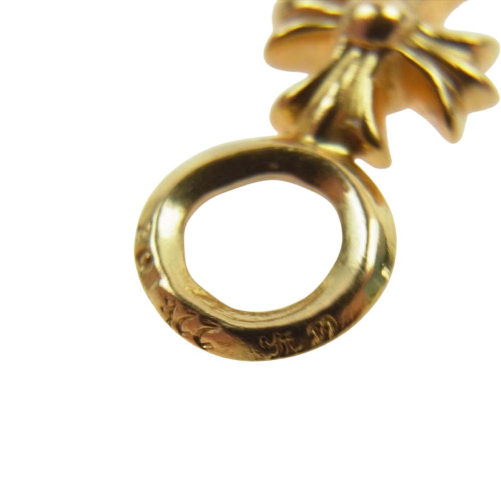 CHROME HEARTS クロムハーツ（原本無） 22K STACK CHクロス スタックチャーム ゴールド ネックレス トップ ゴールド系【中古】