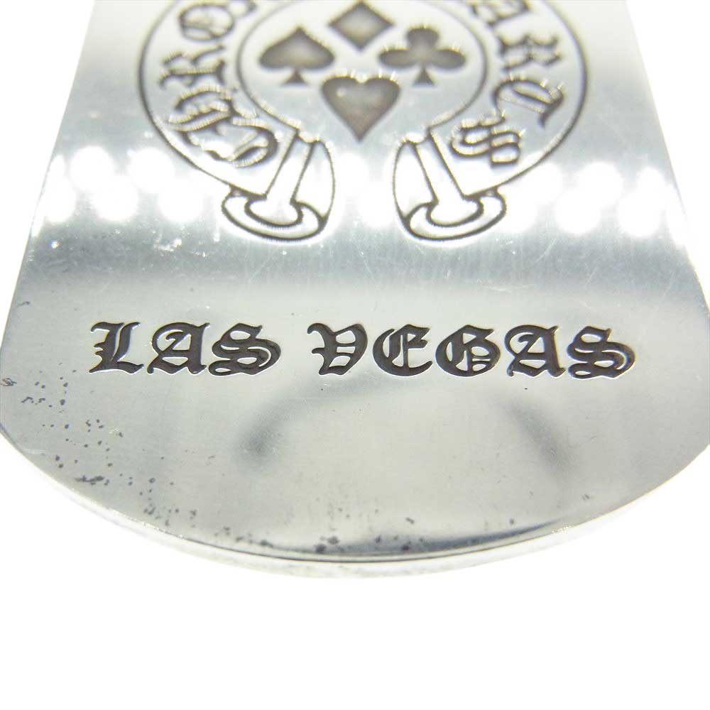 CHROME HEARTS クロムハーツ（原本無） ラスベガス限定 D TAG LRG ホースシュー CHクロス ドッグタグ ラージ ペンダント シルバー系【中古】