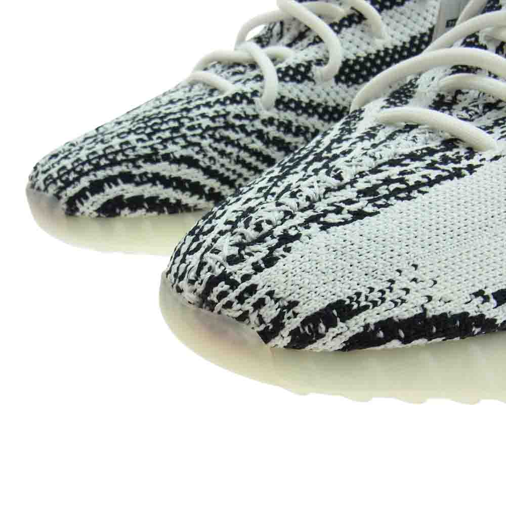 YEEZY BOOST イージーブースト CP9654 YEEZY BOOST 350 V2 イージーブースト ゼブラ ローカット スニーカー ホワイト系 ブラック系 28.0cm【新古品】【未使用】【中古】