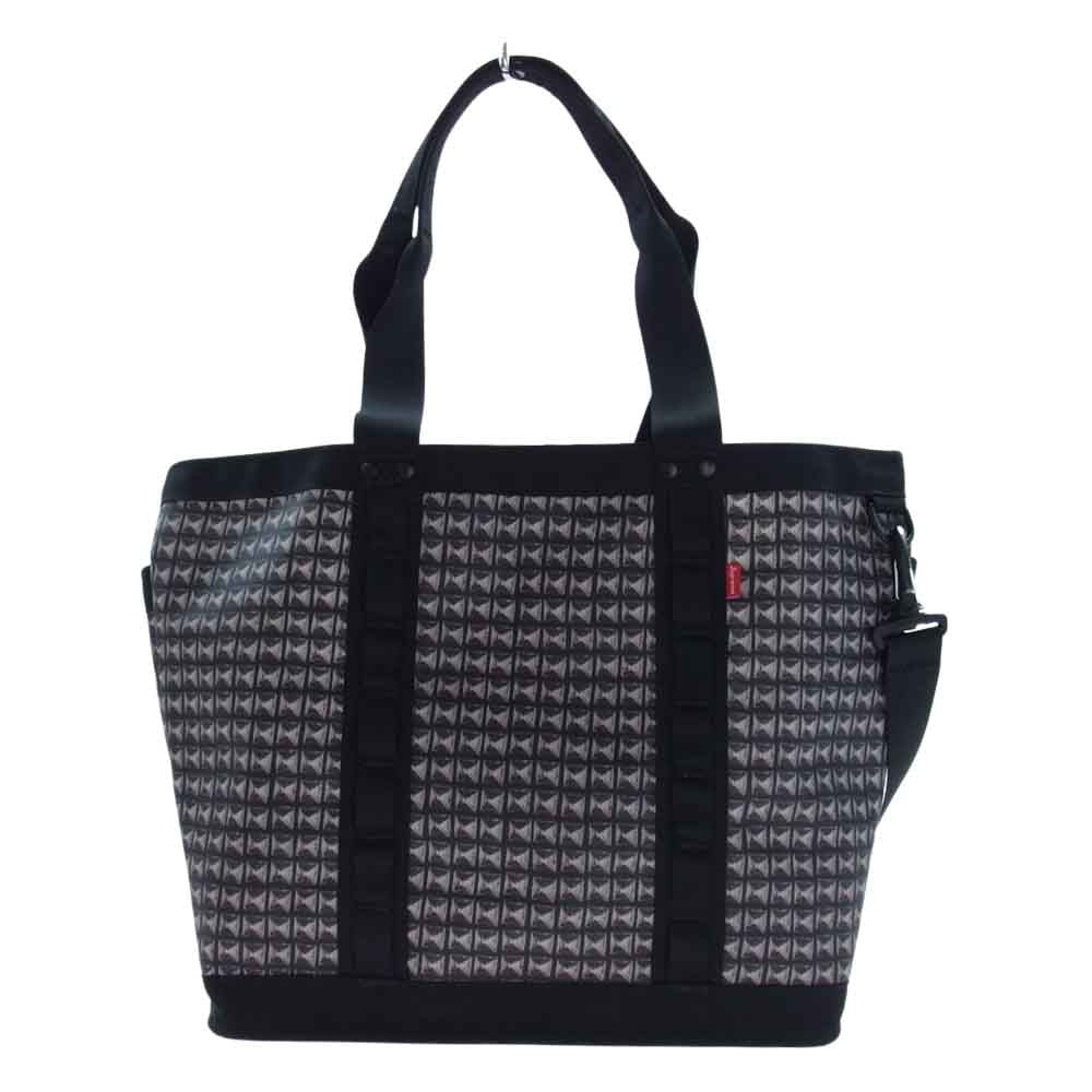 Supreme シュプリーム  21SS NM82125 × THE NORTH FACE Studded Explorer Utillity Tote ノースフェイス スタディッド エクスプローラー ユーティリティ トート バッグ  ブラック系【美品】【中古】