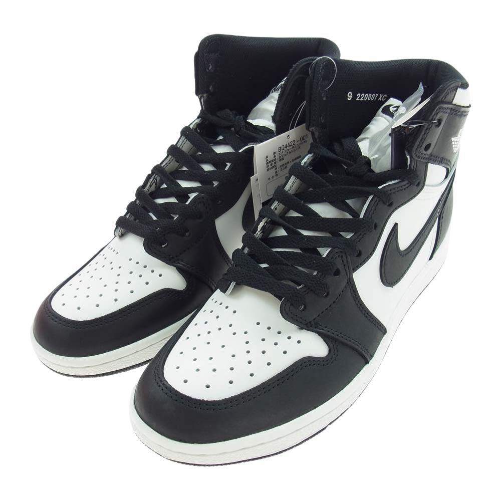 NIKE AIR JORDAN ナイキ ジョーダン BQ4422-001 AIR JORDAN 1 HIGH RETRO SP 85 エアジョーダン ワン 85 ハイカット スニーカー ブラック系 ホワイト系 27.0cm【新古品】【未使用】【中古】