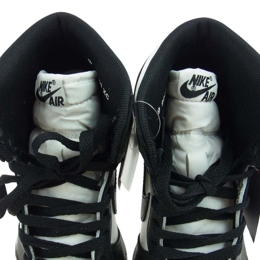 NIKE AIR JORDAN ナイキ ジョーダン BQ4422-001 AIR JORDAN 1 HIGH RETRO SP 85 エアジョーダン ワン 85 ハイカット スニーカー ブラック系 ホワイト系 27.0cm【新古品】【未使用】【中古】