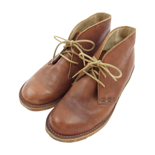 Danner ダナー ラバーソール レザー チャッカ ブーツ ブラウン系 7【中古】