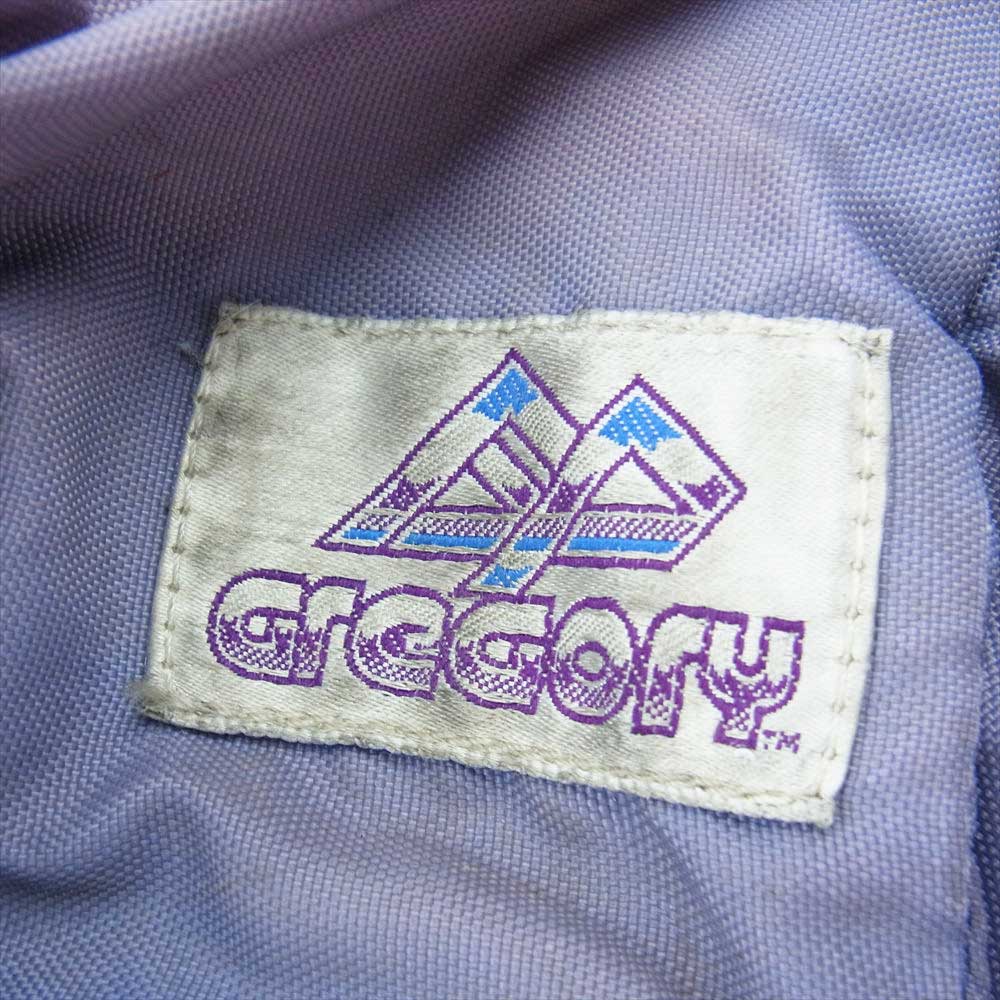 GREGORY グレゴリー 【訳難有】ヴィンテージ 90s 紫タグ 2day ツーデイ 後付けポーチ付 リュック バックパック パープル系【中古】