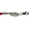 CHROME HEARTS クロムハーツ（原本無） KZ ケーゼット CHクロス スタック シルク ブレスレット シルバー系【中古】