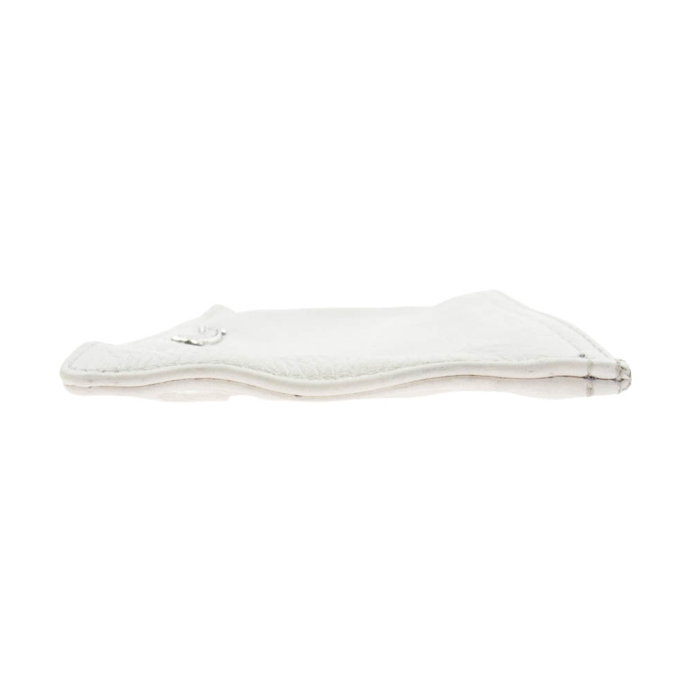 CHROME HEARTS クロムハーツ（原本無） ZPR CHNG PURSE #2 チェンジパース ダガージップ ポーチ ホワイト ホワイト系【中古】