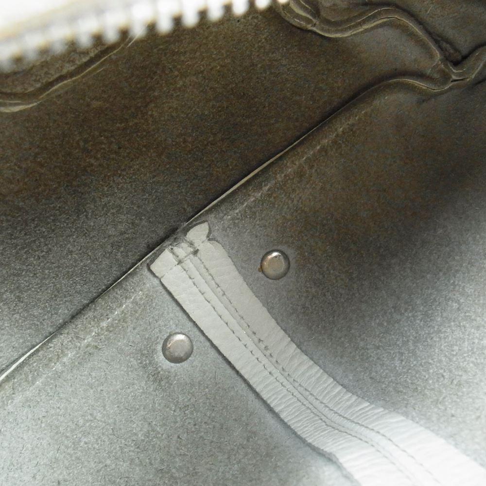 CHROME HEARTS クロムハーツ（原本無） #1 SNAT PACK スナットパック レザー ウエスト ボディ バッグ ロジウム加工 ホワイト系【中古】