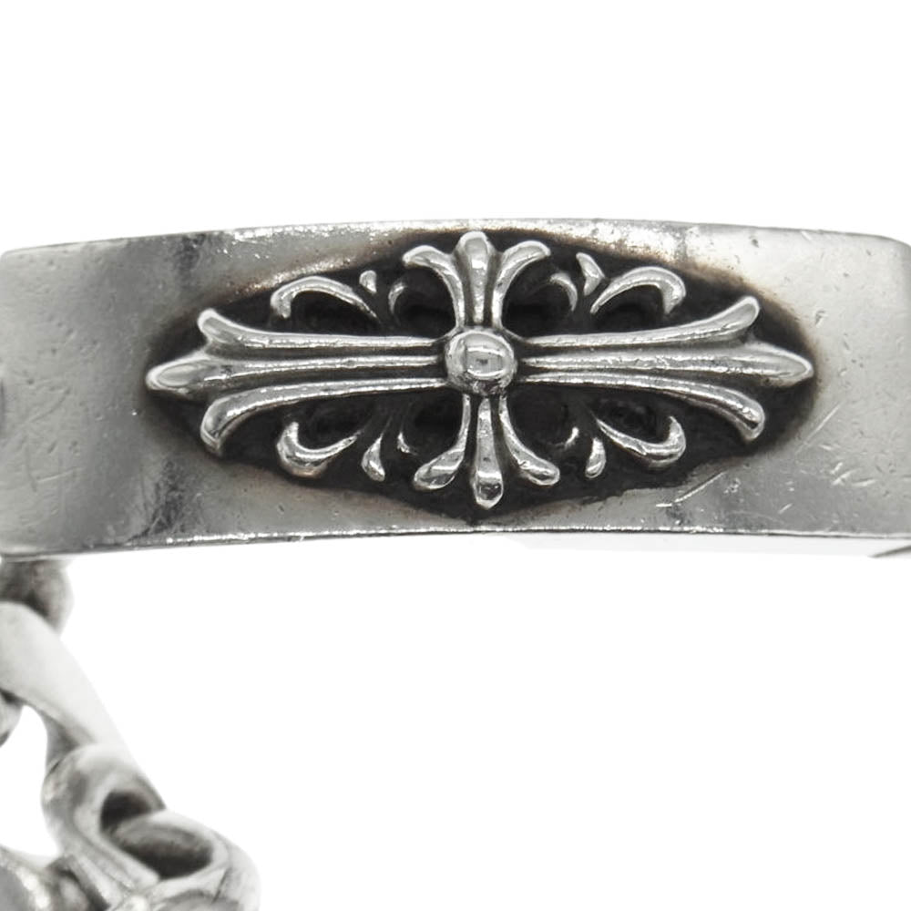 CHROME HEARTS クロムハーツ（原本無） オールド ID DBL FLRL DGGR ダブル ID フローラル ダガー ブレスレット シルバー系【中古】
