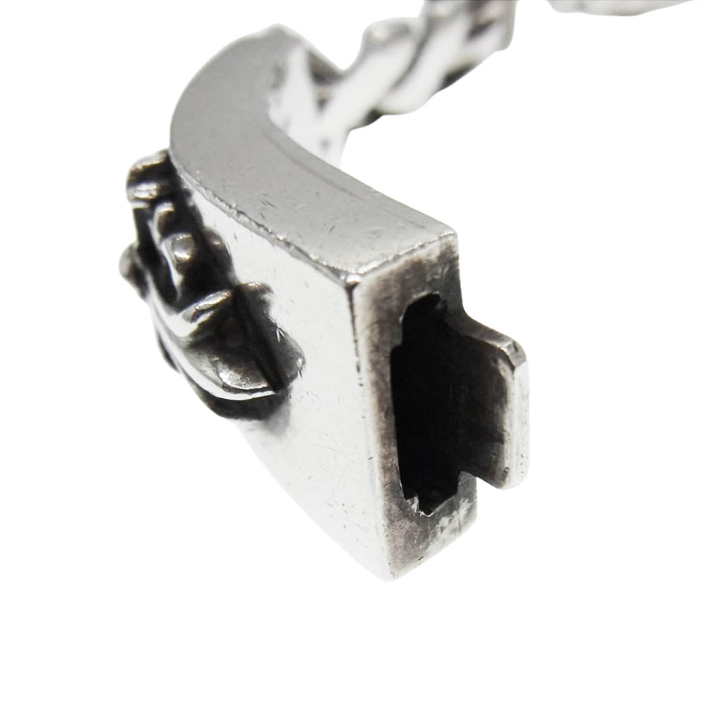 CHROME HEARTS クロムハーツ（原本無） オールド ID DBL FLRL DGGR ダブル ID フローラル ダガー ブレスレット シルバー系【中古】