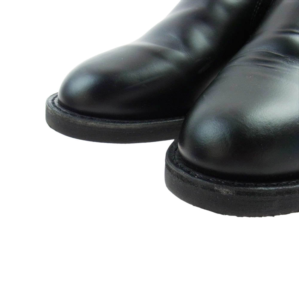 RED WING レッドウィング 9198 Postman Romeo Shoes ポストマン ロメオ サイドゴア ブーツ シューズ ブラック系 25.5cm【中古】