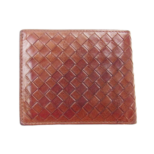 COCOMEISTER ココマイスター PONTE MATTONE DIMIDIUM ポンテマットーネ ディー ミディウム 二つ折り 財布 ブラウン系【中古】