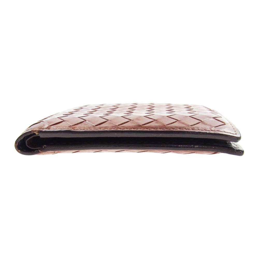 COCOMEISTER ココマイスター PONTE MATTONE DIMIDIUM ポンテマットーネ ディー ミディウム 二つ折り 財布 ブラウン系【中古】