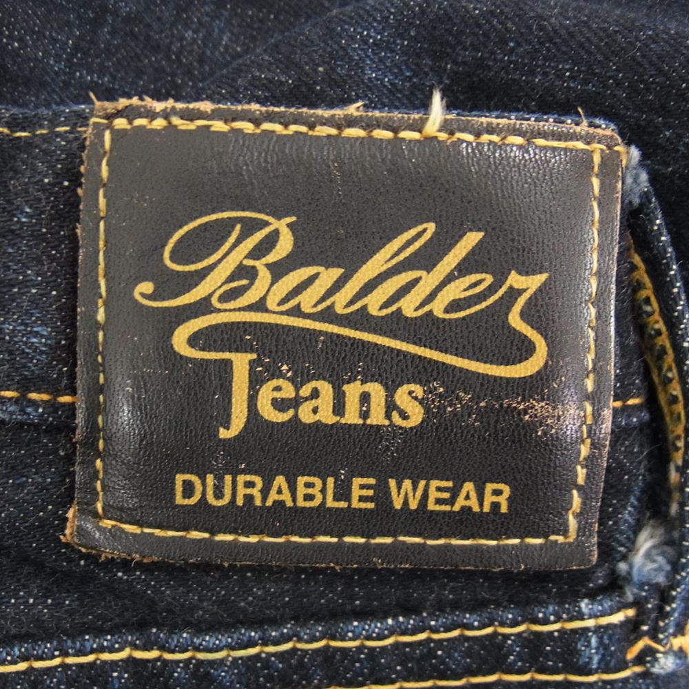 THE FLAT HEAD ザフラットヘッド BJ-3 BALDER タイト ストレート デニム パンツ インディゴブルー系 30【中古】