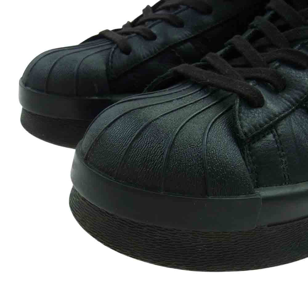 Rick Owens リックオウエンス 16AW BA9763 × adidas RO MASTODON PRO MODEL ハイカット スニーカー ブラック系 26.5cm【中古】