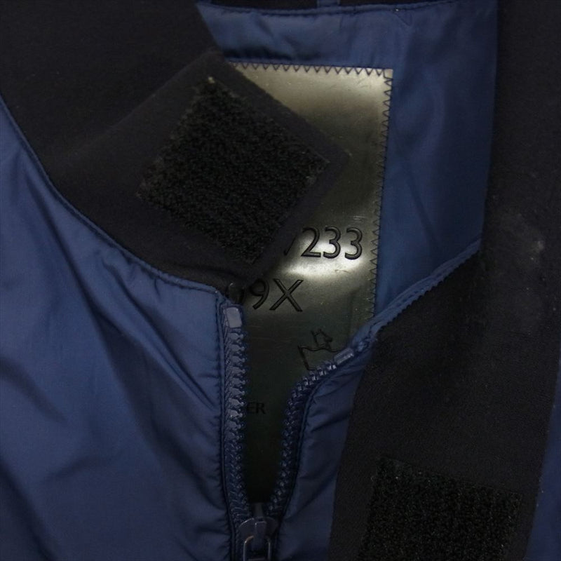 PRADA プラダ SGV233 ナイロン 袖着脱可能 ブルゾン ジャケット ネイビー系【中古】